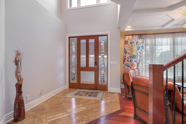 8453 W Bruce Dr, Niles, IL 60714 - foyer featuring baseboards