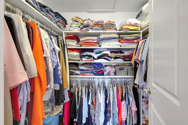 8453 W Bruce Dr, Niles, IL 60714 - spacious closet with attic access