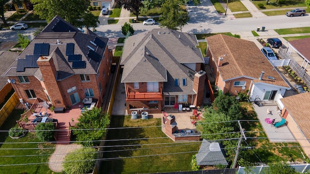 8453 W Bruce Dr, Niles, IL 60714 - aerial perspective of suburban area