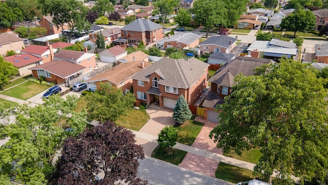 8453 W Bruce Dr, Niles, IL 60714 - aerial perspective of suburban area