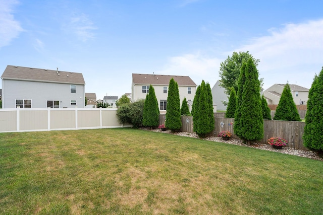 8102 Expedition St, Joliet, IL 60431 - fenced backyard with a residential view