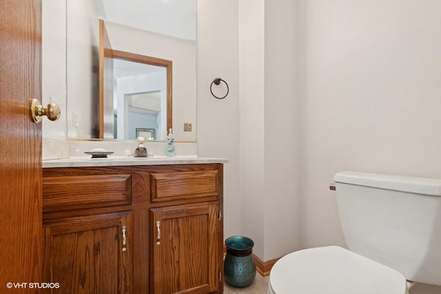 6919 Lexington Ct, Tinley Park, IL 60477 - bathroom with toilet and vanity