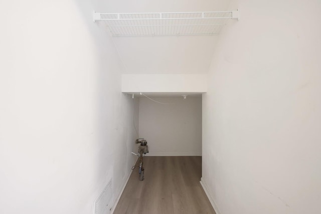 64 Village Station Ln, Grayslake, IL 60030 - walk in closet featuring wood finished floors