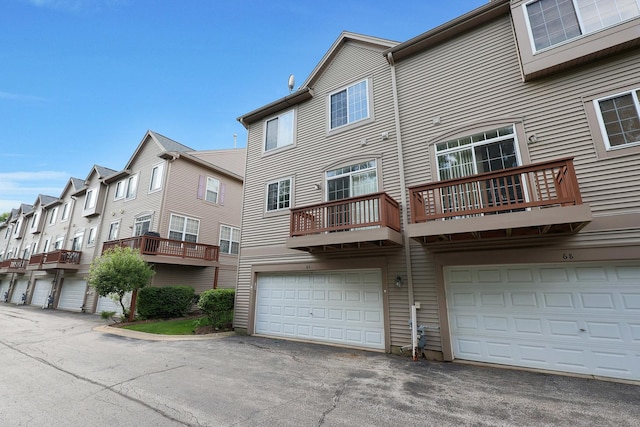 64 Village Station Ln, Grayslake, IL 60030 - back of house featuring a balcony and a residential view
