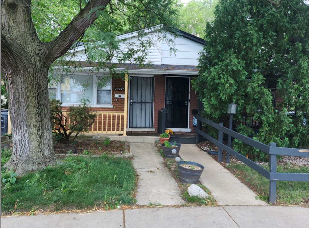 11557 S Sangamon St, Chicago, IL 60643 - view of front of house with brick siding and covered porch