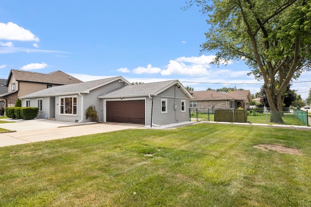 6759 W 91st St, Oak Lawn, IL 60453 - view of front of house with driveway and a garage
