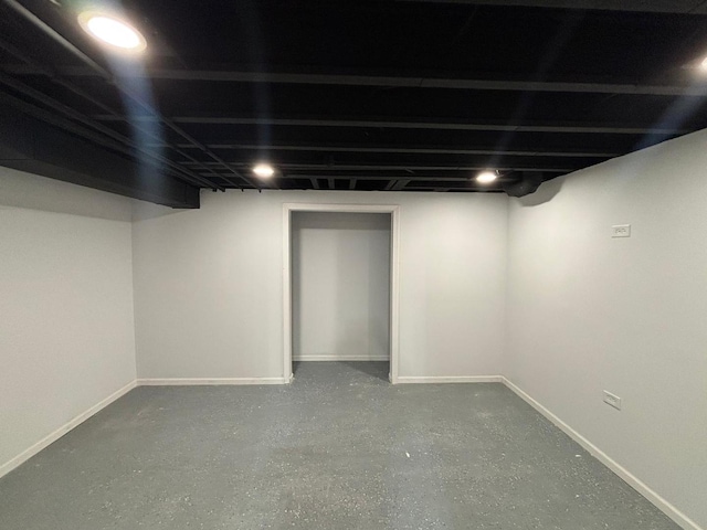 2952 Blue Oats Dr, Rockford, IL 61102 - finished below grade area featuring baseboards