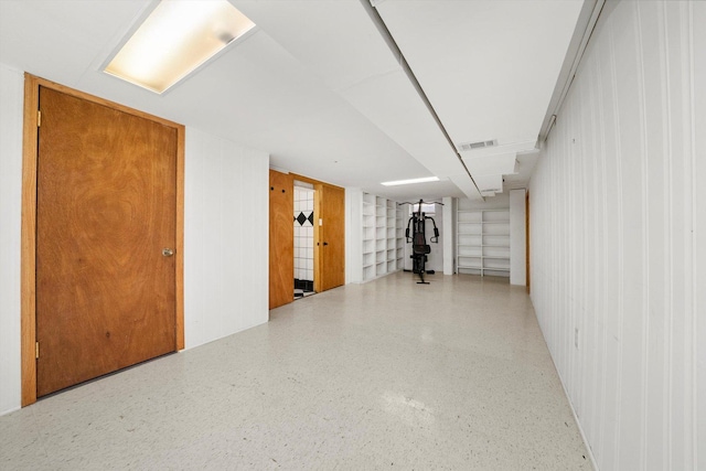 5145 Lee St, Skokie, IL 60077 - finished basement with wooden walls