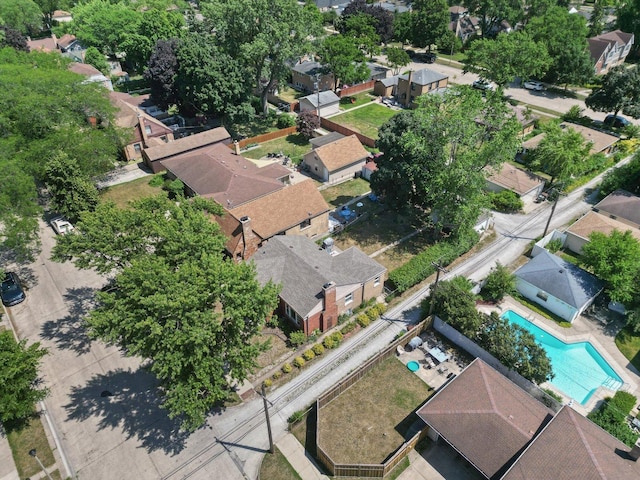5145 Lee St, Skokie, IL 60077 - aerial overview of property's location with nearby suburban area