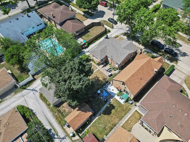 5145 Lee St, Skokie, IL 60077 - aerial view of property and surrounding area with nearby suburban area