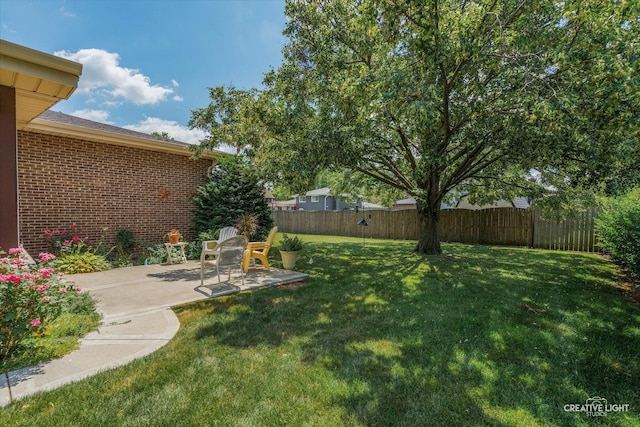 8349 Cristina Ave, Orland Park, IL 60462 - view of yard with a patio area