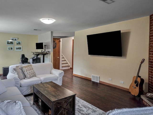 913 S See Gwun Ave, Mount Prospect, IL 60056 - living area with wood finished floors and stairs