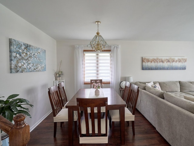 913 S See Gwun Ave, Mount Prospect, IL 60056 - dining room with dark wood finished floors and baseboards