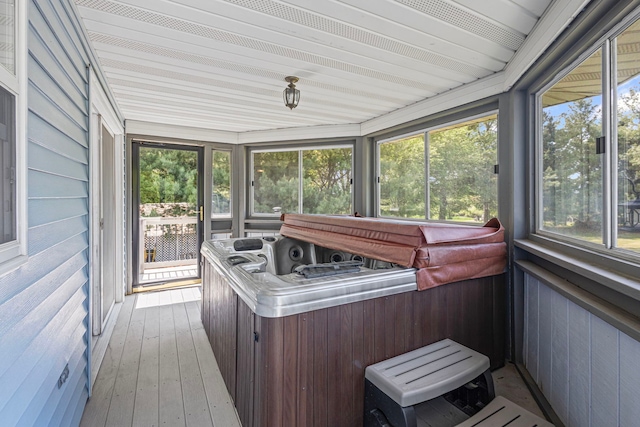 6897 Galena Rd, Bristol, IL 60512 - sunroom / solarium featuring healthy amount of natural light