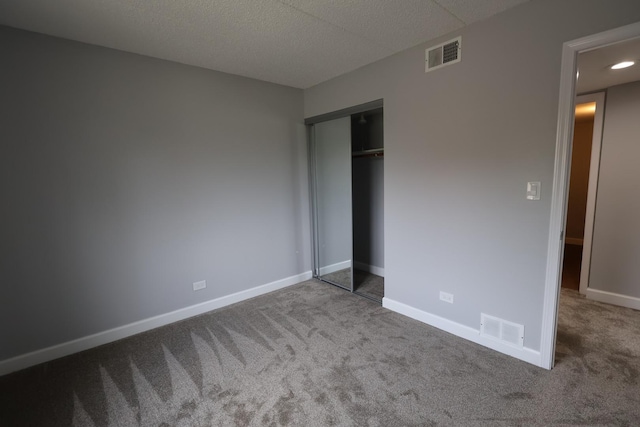 15103 Quail Hollow Dr Unit 604, Orland Park, IL 60462 - unfurnished bedroom featuring carpet flooring and a closet