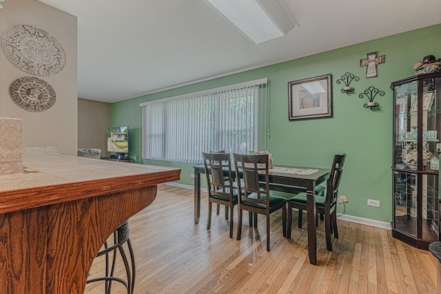 374 Heine Ave, Elgin, IL 60123 - dining space with light wood finished floors and baseboards