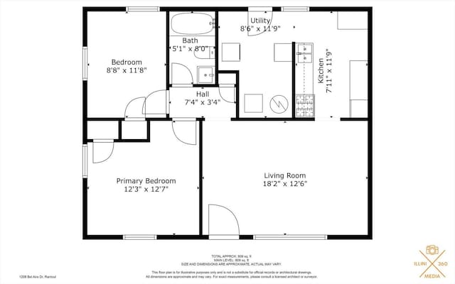 1208 Bel Aire Dr, Rantoul, IL 61866 - photo 20