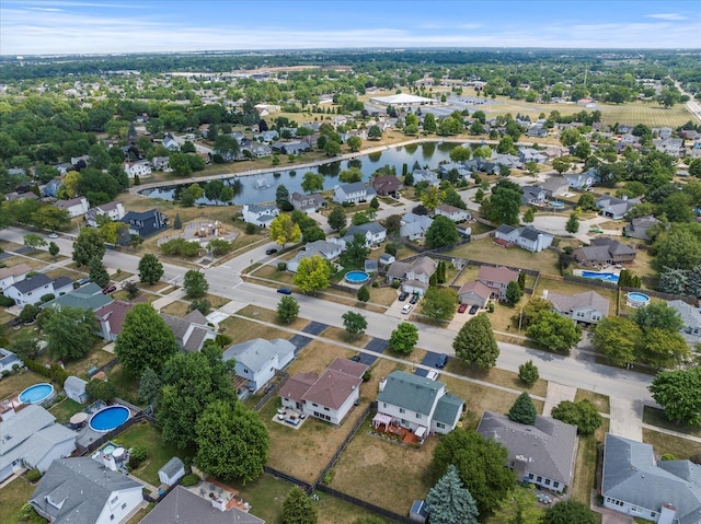 1617 Addleman St, Joliet, IL 60431 - aerial view of residential area featuring a nearby body of water