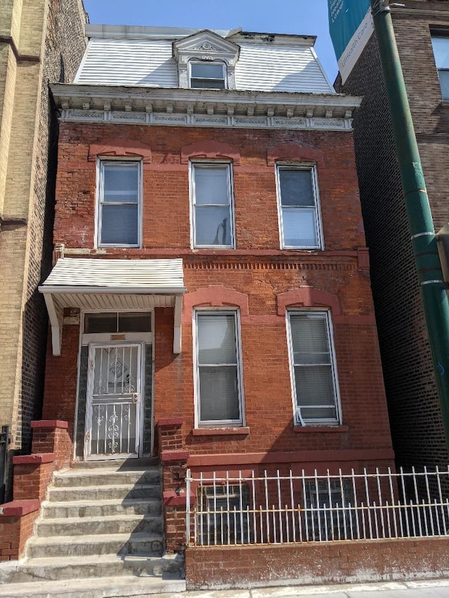 1817 S Ashland Ave, Chicago, IL 60608 - view of front of house featuring brick siding