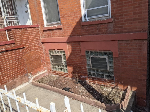 1817 S Ashland Ave, Chicago, IL 60608 - doorway to property with brick siding