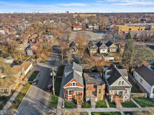 6501 S Hamilton Ave, Chicago, IL 60636 - aerial view of property's location with nearby suburban area