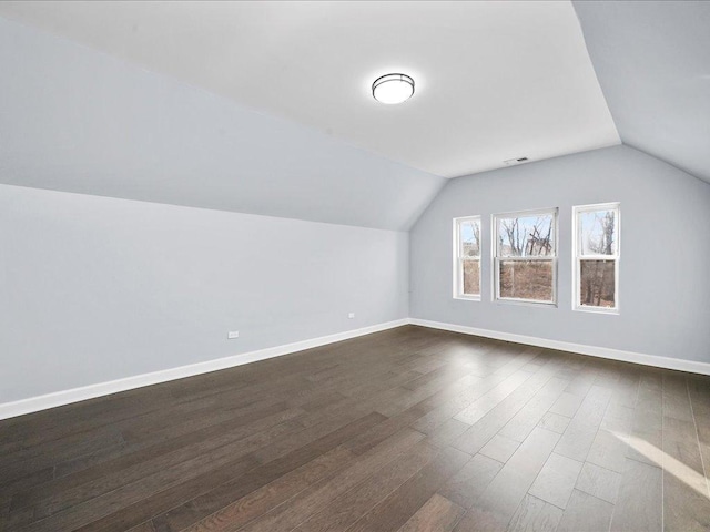6501 S Hamilton Ave, Chicago, IL 60636 - additional living space with lofted ceiling and dark wood finished floors
