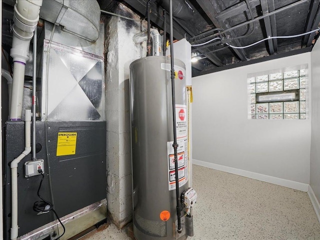 6501 S Hamilton Ave, Chicago, IL 60636 - utilities featuring gas water heater and heating unit