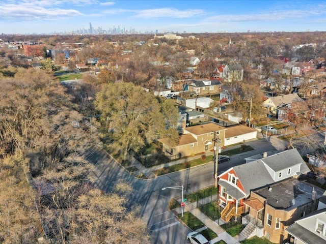 6501 S Hamilton Ave, Chicago, IL 60636 - aerial overview of property's location featuring nearby suburban area