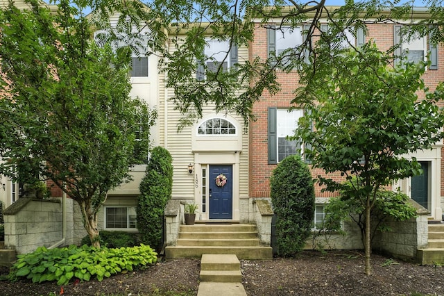 186 Willow Blvd, Willow Springs, IL 60480 - view of front facade featuring brick siding