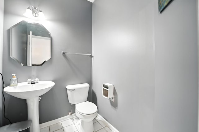 186 Willow Blvd, Willow Springs, IL 60480 - half bath featuring tile patterned floors and heating unit