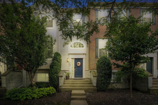 186 Willow Blvd, Willow Springs, IL 60480 - obstructed view of property featuring brick siding