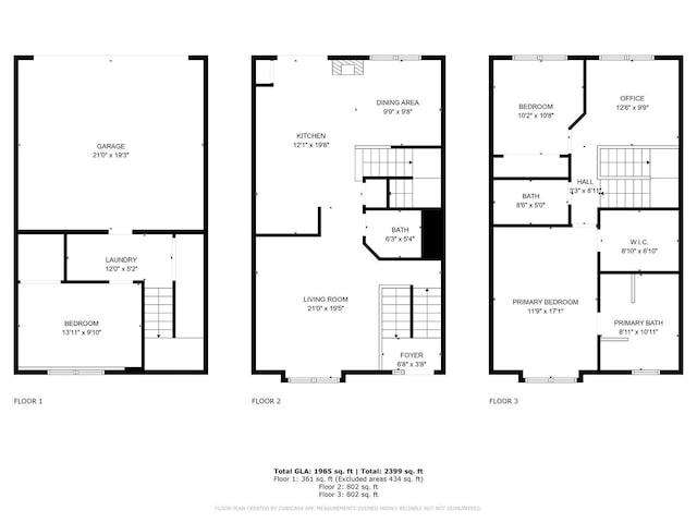 186 Willow Blvd, Willow Springs, IL 60480 - view of floor plan / room layout
