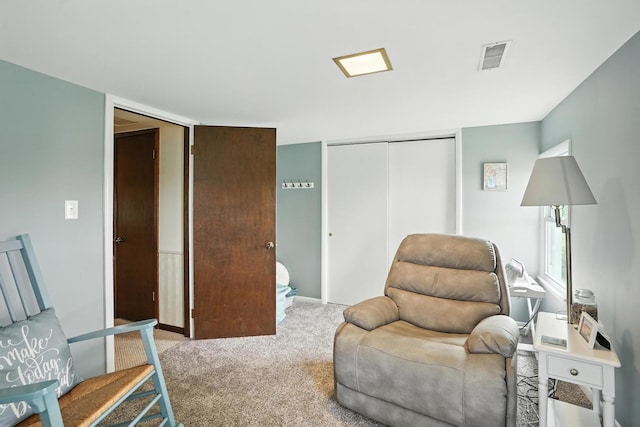 28457 S Yates Ave, Beecher, IL 60401 - living area with carpet floors and baseboards