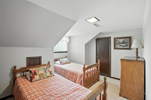 28457 S Yates Ave, Beecher, IL 60401 - bedroom featuring light carpet and baseboards