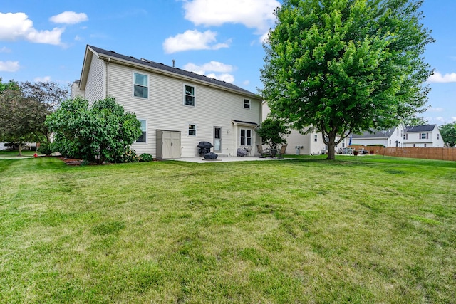 5505 Salma St, Plainfield, IL 60586 - back of property featuring a patio area