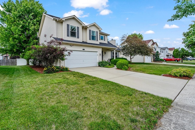 5505 Salma St, Plainfield, IL 60586 - traditional home featuring driveway and a garage