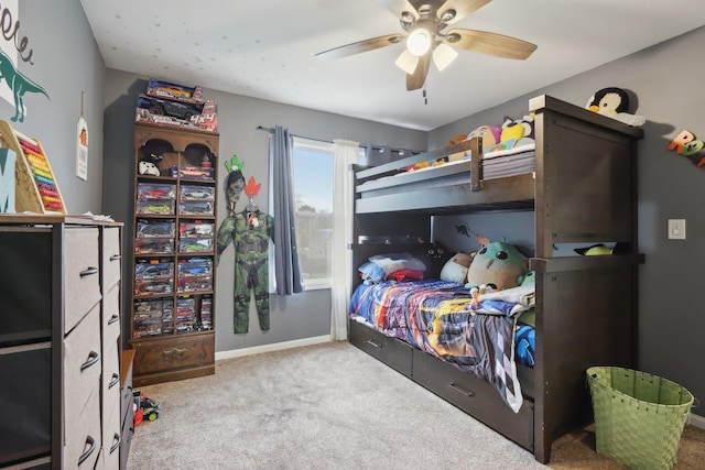 9997 W Paddock Ave, Beach Park, IL 60087 - bedroom with carpet flooring and ceiling fan