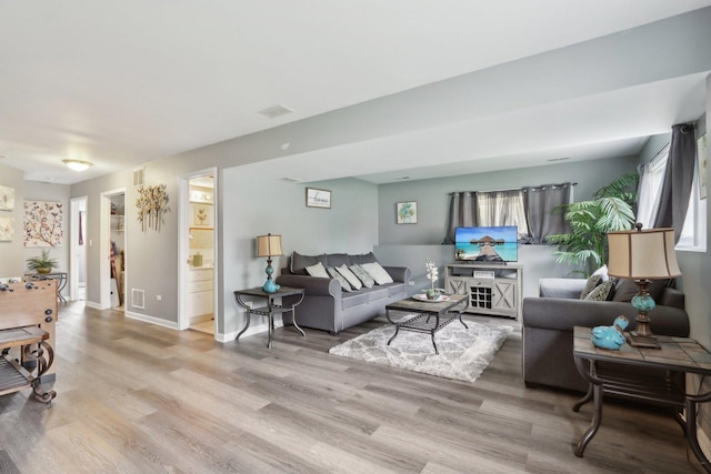 9997 W Paddock Ave, Beach Park, IL 60087 - living room with wood finished floors and baseboards