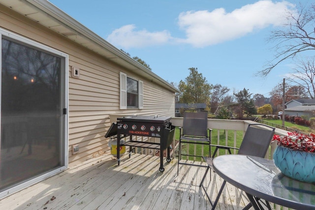 9997 W Paddock Ave, Beach Park, IL 60087 - view of wooden terrace