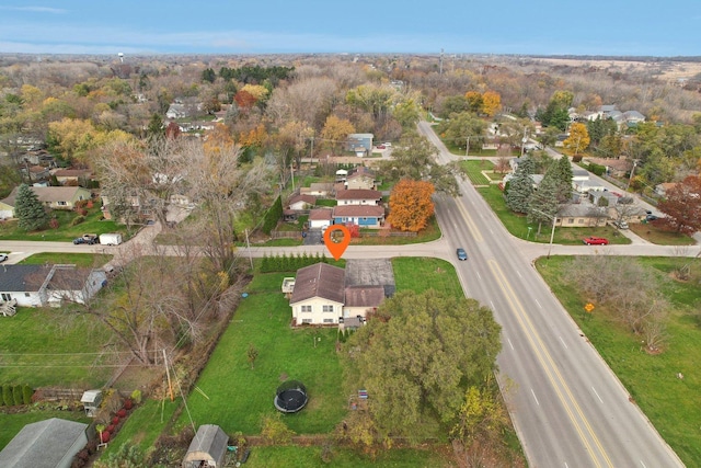9997 W Paddock Ave, Beach Park, IL 60087 - aerial view of property and surrounding area with nearby suburban area