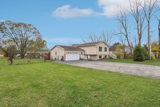 9997 W Paddock Ave, Beach Park, IL 60087 - split level home with driveway, stairway, and a garage