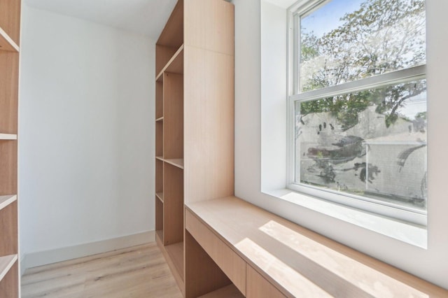 7930 S Kenwood Ave, Chicago, IL 60619 - spacious closet with light wood-style flooring