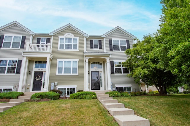 1670 Windward Dr, Pingree Grove, IL 60140 - view of front of home with a front yard