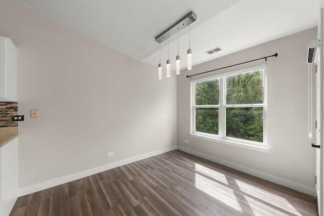 992 Langtry Ct Unit D, Elgin, IL 60120 - unfurnished dining area featuring wood finished floors