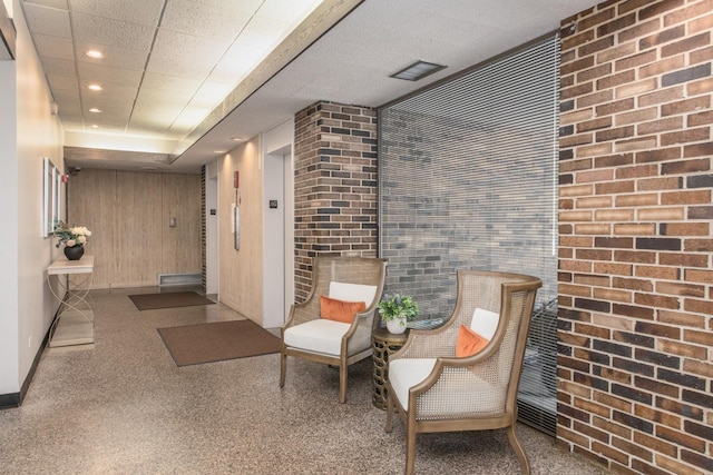1110 Grove St Unit 4A, Downers Grove, IL 60515 - building lobby with recessed lighting