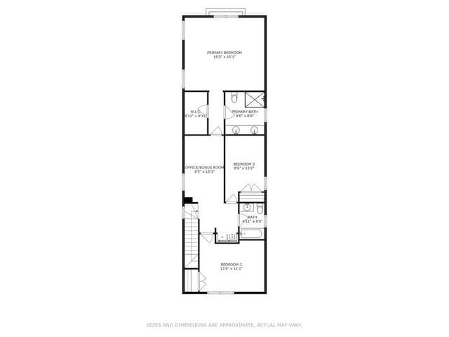 1332 N Leavitt St, Chicago, IL 60622 - view of property floor plan