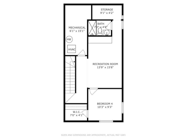 1332 N Leavitt St, Chicago, IL 60622 - view of property floor plan