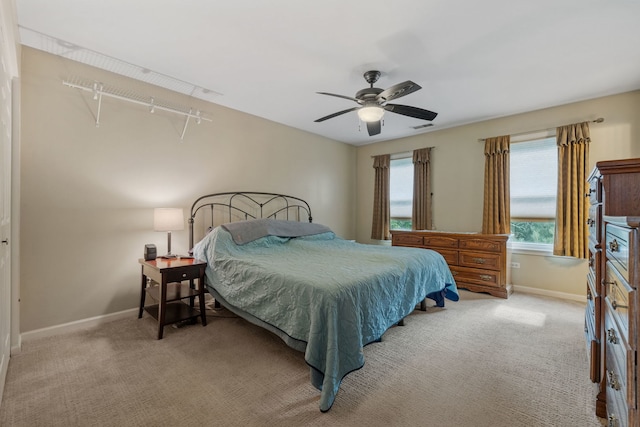 2706 Steamboat Cir, Plainfield, IL 60586 - bedroom featuring carpet flooring and ceiling fan