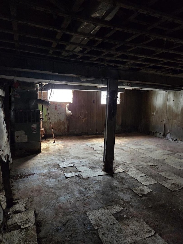 10511 S Yates Ave, Chicago, IL 60617 - below grade area with heating unit