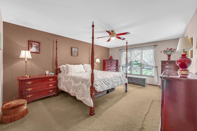 207 Hamilton Ave, Frankfort, IL 60423 - carpeted bedroom featuring a ceiling fan